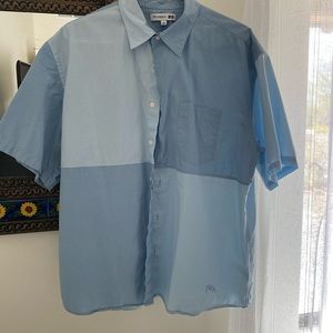Men’s short sleeve dress shirt L